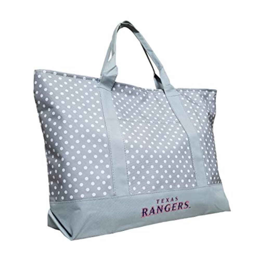 Texas Rangers MLB Dot Large Tote Bag